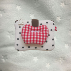 puffy wallet (apple)