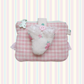 puffy wallet (strawberry)