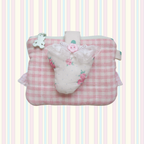 puffy wallet (strawberry)