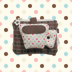 puffy wallet (espresso)