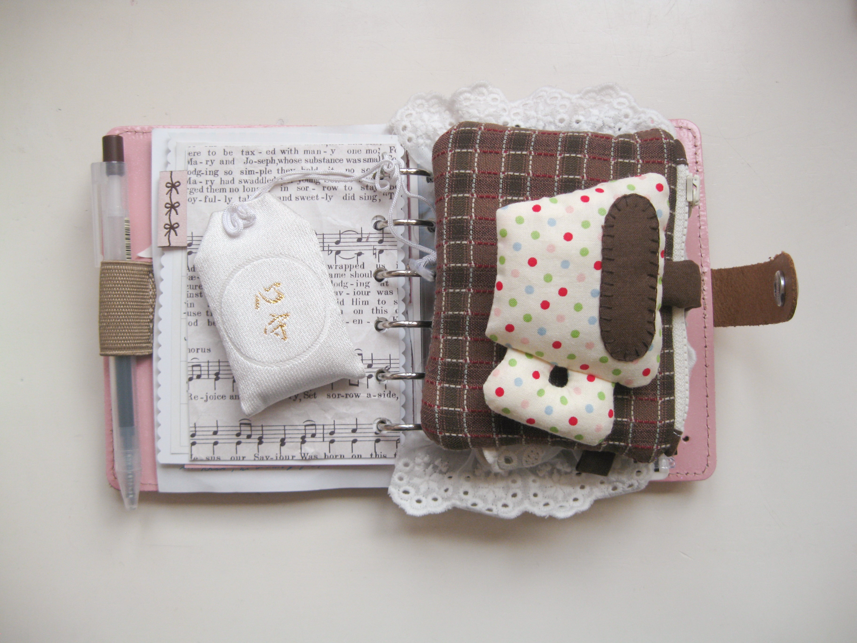 puffy wallet (espresso)