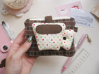puffy wallet (espresso)