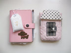 home sweet home camera pouch (simply pink)