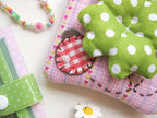 puffy wallet (ladybug & clover)