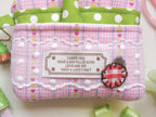 puffy wallet (ladybug & clover)