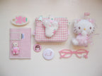 puffy wallet (strawberry)