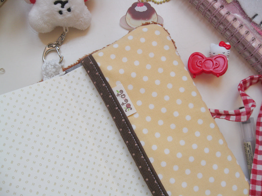 caramel pudding planner cover