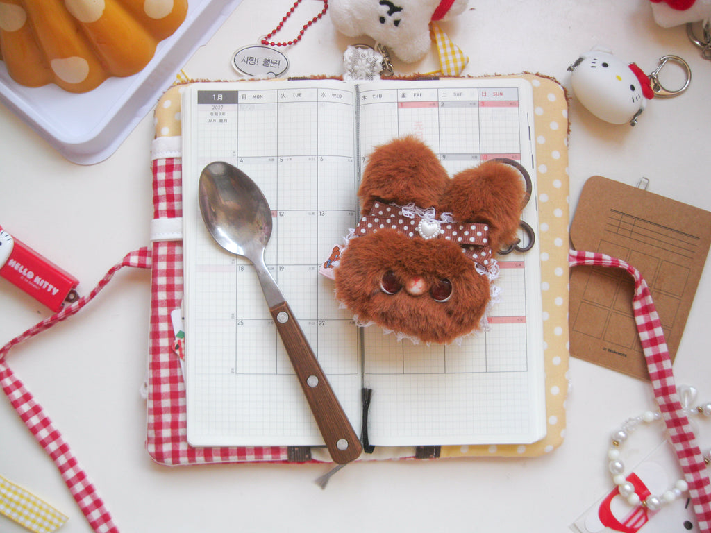 caramel pudding planner cover
